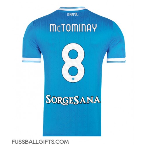 SSC Napoli Scott McTominay #8 Fußballbekleidung Heimtrikot 2025-26 Kurzarm